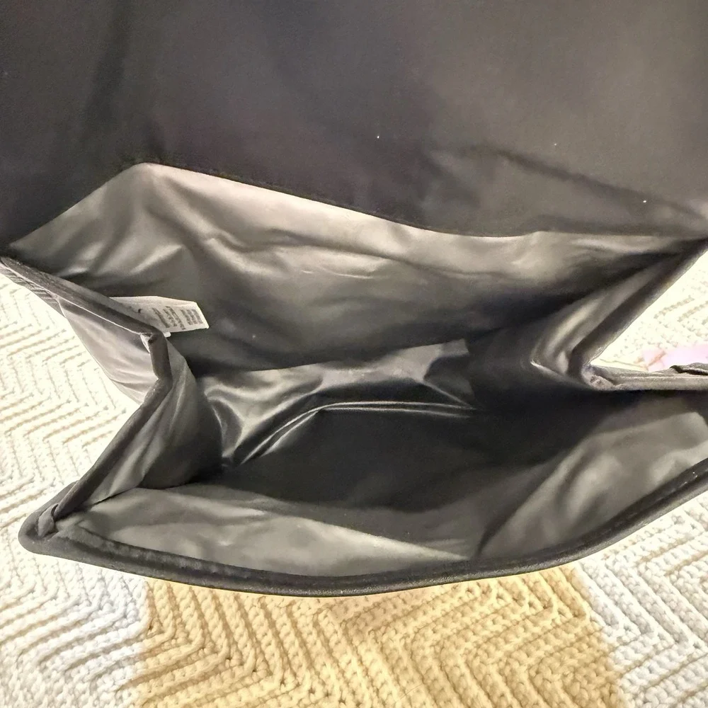 Thirty-One Fold Over Lunch Bag Black 31 Gives‎ Travel Insulated NWT